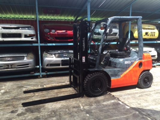 ขายรถโฟลคลิฟท์ TOYOTA 8FD20 , รถใช้งานมา 2 พันกว่าชั่วโมง,เกียร์คลัทร์ , เครื่องยนต์ดีเซล 2Z , เสายกสูง 3 เมตร , รถนำเข้าจากญี่ปุ่น 100\% ขายรถโฟลคลิฟท์ TOYOTA 8FD20 , รถใช้งานมา 2 พันกว่าชั่วโมง,เกียร์คลัทร์ , เครื่องยนต์ดีเซล 2Z , เสายกสูง 3 เมตร , รถนำเข้าจากญี่ปุ่น 100\%
