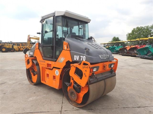 ขายรถเบรคดาวน์ขนาด 7 ตัน Hamm DV70VO มือสองนำเข้า สภาพสวย ยังไม่เคยใช้งานที่ไทย