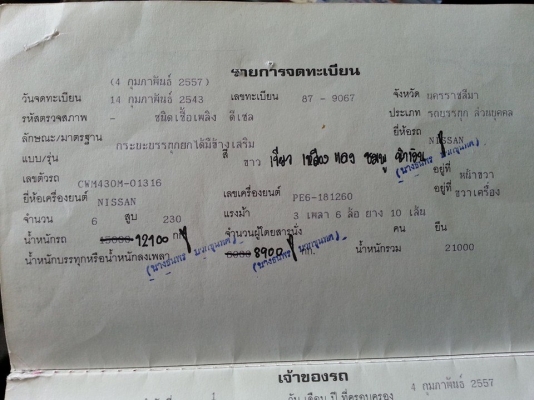 ขายรถ10ล้อ ดั้ม2เพลา UD 230แรง พาวเวอร์ เบรกจิฟฟี่ สภาพพร้อมใช้งาน เอกสารพร้อมโอน ราคา550,000 สนใจโทร 090-8588220คุณนะ 093-3258446คุณบิว หรือเข้าดูสินค้าอื่นๆได้ที่ www.narong2truck.com หรือ www.truck.in.th/498 หรือเพจFacebook ณรงค์ ซื้อขายรถมือสอง (เว็บไ