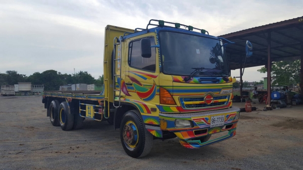 ขาย HINO MEGA FL1J 260 แรงม้า ปี 48  พื้นเรียบ