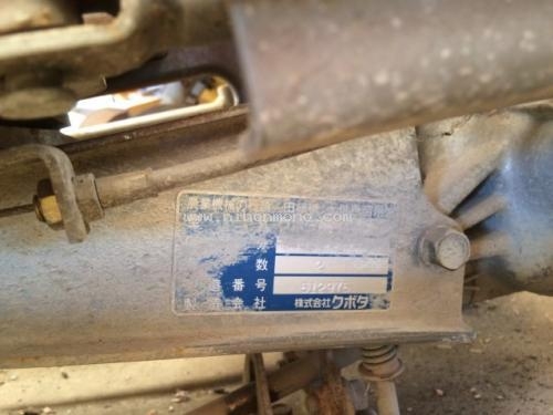 ขาย รถปลูกข้าวดำนาเดินตาม  KUBOTA   SP-2  รหัสสินค้า : 80903763  www.nihonmono.com