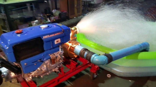 เครื่องสูบนํ้าคูโบต้า 15 แรง มือสองจากนอกยังไม่เคยใช้งานในไทย