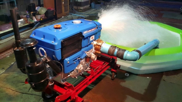 เครื่องสูบนํ้าคูโบต้า 15 แรง มือสองจากนอกยังไม่เคยใช้งานในไทย