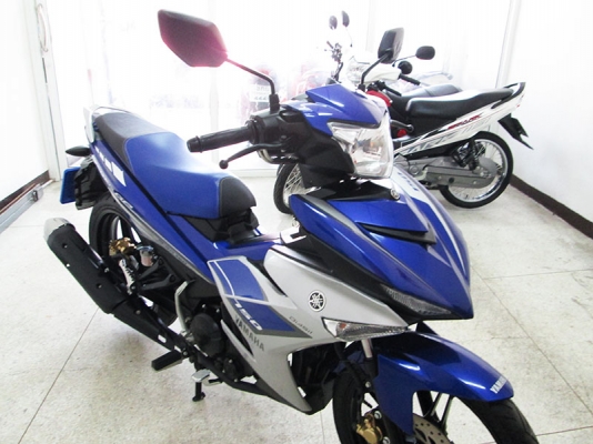 (โอนฟรี) ขาย Exciter 150 ปี 2016 ไมล์แท้ 1917 กม แรงด้วยขุมกำลัง 150 CC สภาพสวยเดิมๆ เครื่องแน่ๆ  สีน้ำเงิน เทา จด 25 มกราคม 2559 ราคา 53900 บาท