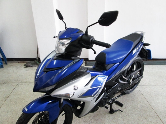 (โอนฟรี) ขาย Exciter 150 ปี 2016 ไมล์แท้ 1917 กม แรงด้วยขุมกำลัง 150 CC สภาพสวยเดิมๆ เครื่องแน่ๆ  สีน้ำเงิน เทา จด 25 มกราคม 2559 ราคา 53900 บาท