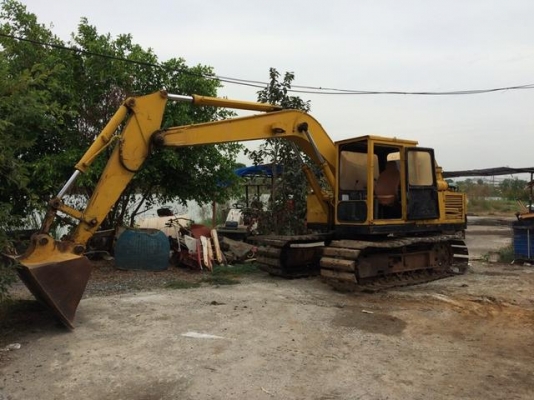 รถแบคโฮmitsubishi ms110-2สภาพดีพร้อมใช้