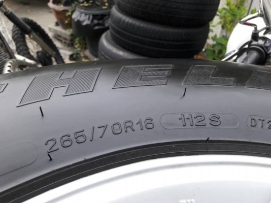 ล้อ Toyota ขอบ 16 พร้อมยาง 265/70/16 ปี 12 ชุดล่ะ 7,000