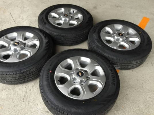 ล้อ chave ขอบ 16 พร้อมยาง 215/70/16 ปี 16 ชุดล่ะ 12,800