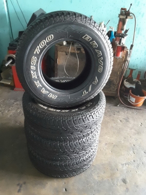 Maxxis AT 265/70/16 ปี16 สภาพสวยๆ 1ชุด