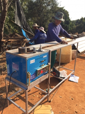 เครื่องดัดเหล็กมือสอง 6-25 มิล ดัดเหล็กเส้น สภาพ90\%