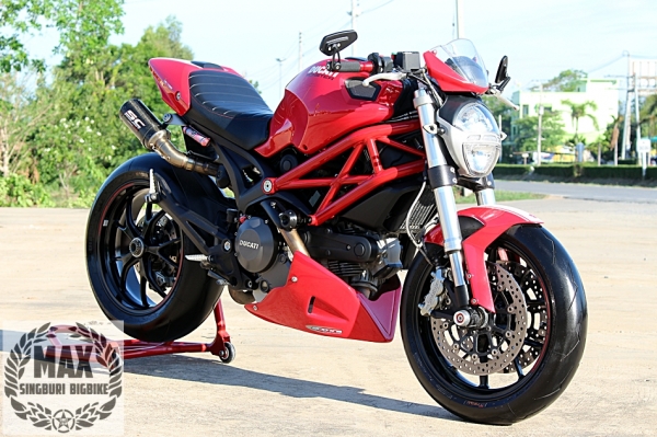 ((มาใหม่)) ducati monster 796 ปี2014 สภาพนางงาม ไม่มีอุบัติเหตุ สวยใส รถออกศูนย์