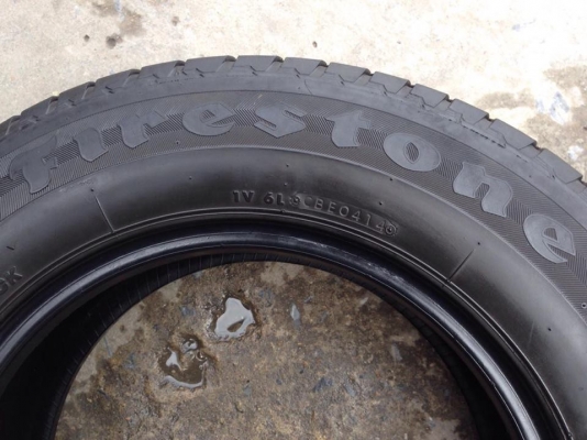 ยาง Firestone 205-70-15 2 เส้น 215 70 15 2 เส้น ปี 14 ครบชุด 4 เส้น 4000 สภาพสวยๆดอกยางนิ่มๆไม่บวมเอาไปวิ่งกันยาวๆราคาเบาๆค่ะ