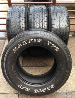 ยาง Maxxis 265 65 17 กลางปี14 ดอกสวย พร้อมใช้งาน ราคาไม่แพง