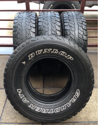 ยาง All Dunlop 31 10.5 R15 ปี13 ดอกเยอะ พร้อมใช้งาน ราคาไม่แพง