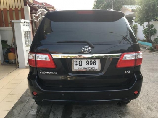 08 โตโยต้าฟอจูนเนอร์ 2.7 V สีดำท็อปสุด abs airbag