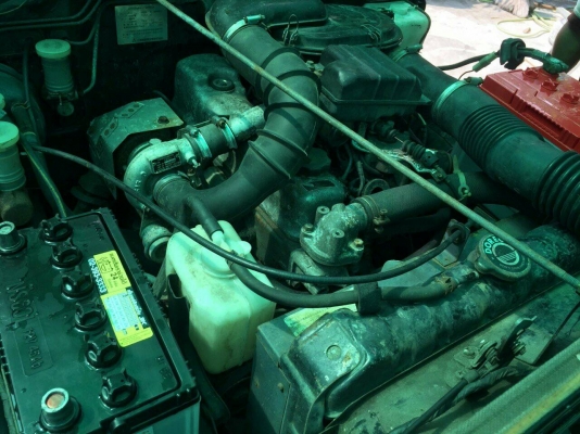 เครื่องจิ๊ปมิตซูบิชิ 4dr5 turbo interpoof ไดชาท์  เกียร์  รุ่นกันน้ำสวยๆๆของครบๆๆ เครื่องมาใหม่ไม่ได้ล้างครับ