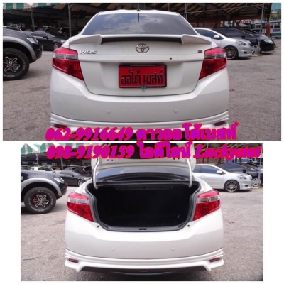 TOYOTA VIOS 1.5 E เกียร์AT ปี 2015 โทร 062-991-6649 ดาวออโต้เบสท์