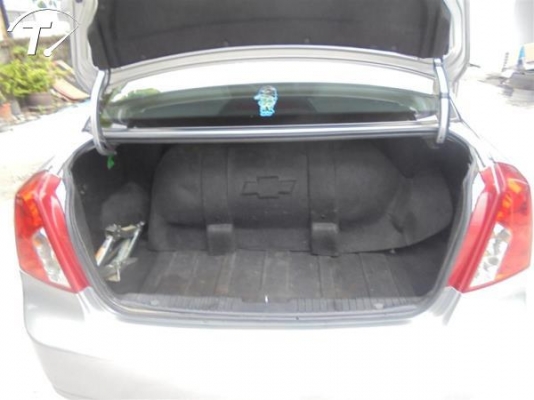 CHEVROLET OPTRA 1.6 CC.ติด CNG  ปี 2009 สีเทา รถไม่มีอุบัติเหตุหนัก ไม่มีน้ำท่วม