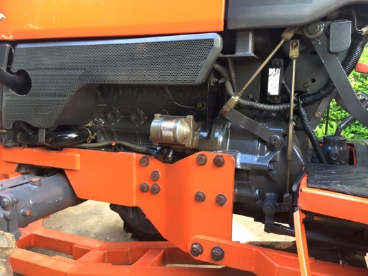 ขายรถไถKubota L4508DI (4WD) พร้อมใบมีดหน้าและผานพรวน รถสวย พร้อมใช้งาน