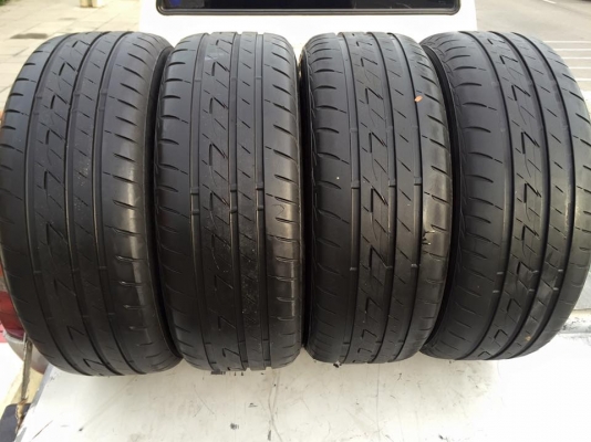 ขายยาง BRIDGESTONE ECOPIA EP200 215-55-17 ปี13 ดอกเต็ม ไม่มีปะ ไม่มีตำหนิ ชุดละ 4,800 บาท
