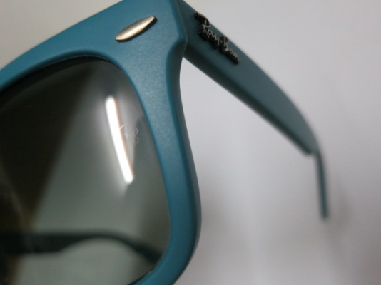 แว่นกันแดด RAYBAN RB2140 กรอบเขียว 884-71 3N 50-22 ของแท้ สภาพใหม่มาก ยกกล่อง ส่งฟรี