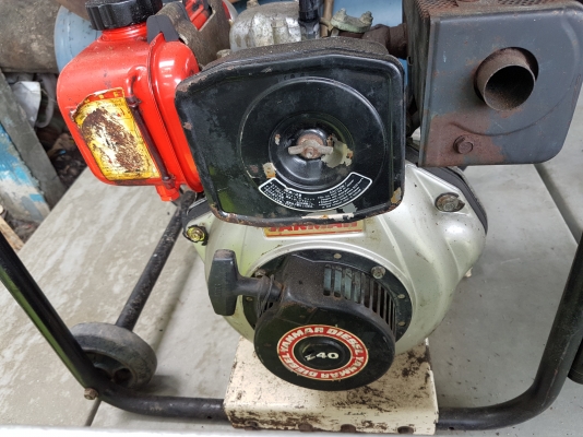 ชุดปั้มฉีดยา พร้อมเครื่องดีเซล เก่าญี่ปุ่น