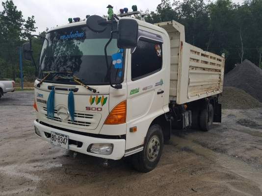 ขายรถหกล้อดัมพ์ HINO FC 9J เครื่อง 175 แรง ปี 53 ทะเบียนพร้อม