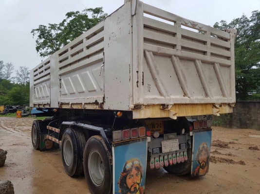 ขายรถพ่วงดัมพ์ ISUZU เครื่อง 320 แรง ปี 51 กระบะดัมพ์สามมิตร ลูก 3 เพลาแท้ ขายรถพ่วงดัมพ์ ISUZU เครื่อง 320 แรง ปี 51 กระบะดัมพ์สามมิตร ลูก 3 เพลาแท้