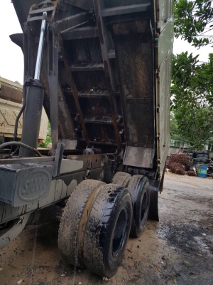 ขายรถพ่วงดัมพ์ ISUZU เครื่อง 320 แรง ปี 51 กระบะดัมพ์สามมิตร ลูก 3 เพลาแท้ ขายรถพ่วงดัมพ์ ISUZU เครื่อง 320 แรง ปี 51 กระบะดัมพ์สามมิตร ลูก 3 เพลาแท้