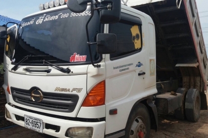 ขายรถหกล้อดัมพ์ HINO FG เครื่อง 212 แรง ปี 49 ทะเบียนพร้อม