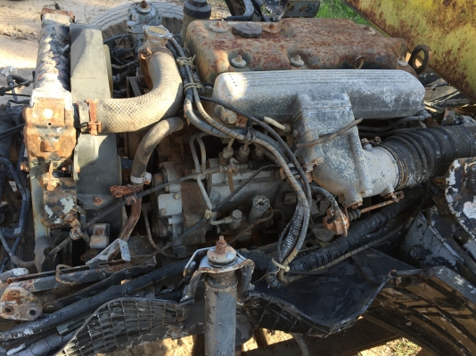 ขายซาก..6ล้อมีท้ายลาด135แรงFORD..ไม่มีเล่ม เดิมรถประมูลขายซากแบบไม่มีเล่ม Fหน้าFหลัง