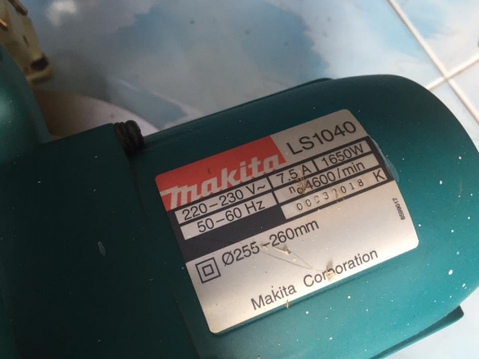 ขาย เลื่อยตัดองศา MAKITA LS1040 มือสอง สภาพสวยๆครับ
