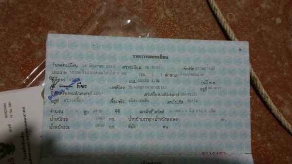 ลดราคานาทีทอง...ขายรถจิ๊บเชอโรกี พร้อมใช้งาน  เล่มพร้อมโอน..