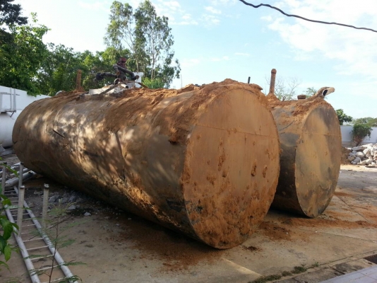 ขายถังใต้ดิน 20000 ลิตรเพิ่งขุด สดๆ