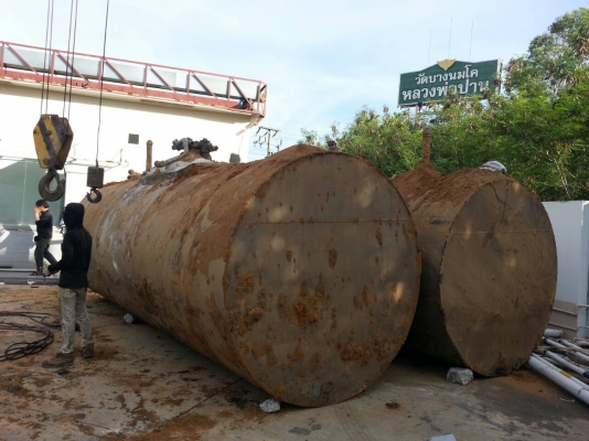 ขายถังใต้ดิน 20000 ลิตรเพิ่งขุด สดๆ