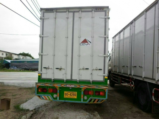 ขาย รถหกล้อ NGV ตู้ทึบ 10 บาน ยาว 7.2 เมตร