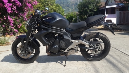 ต้องการขาย kawasaki ER-6N ปี 2013 เล็กไมค์ 14,000 กว้าโล