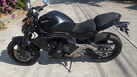 ต้องการขาย kawasaki ER-6N ปี 2013 เล็กไมค์ 14,000 กว้าโล