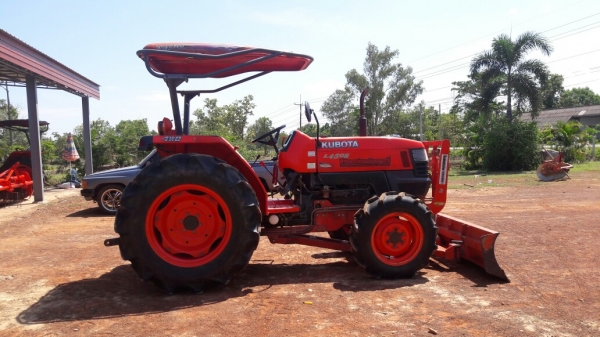 ขายรถไถคูโบต้าL4508dtอุแกรณ์ดันหน้าโรตารี่RX182f