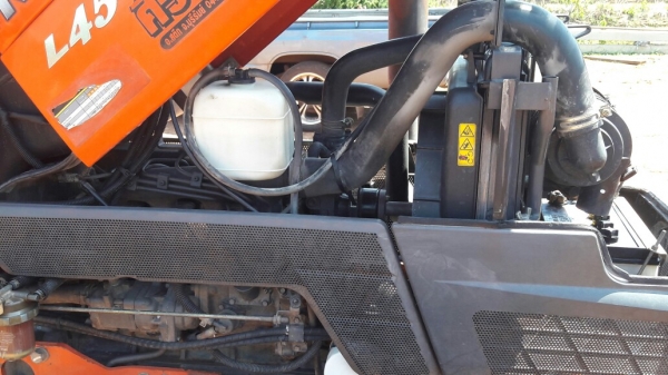 ขายรถไถคูโบต้าL4508dtอุแกรณ์ดันหน้าโรตารี่RX182f