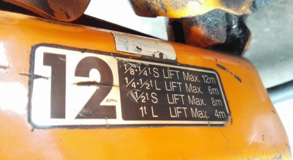 ** เหลือ 1 ตัว **รอกโซ่ไฟฟ้า KITO 250 kg. โซ่ยาว 6-12 เมตร ระบบไฟตรงแท้ 380Vสภาพสวยสดใหม่มาดูมาเทสก่อนได้ครับ!!