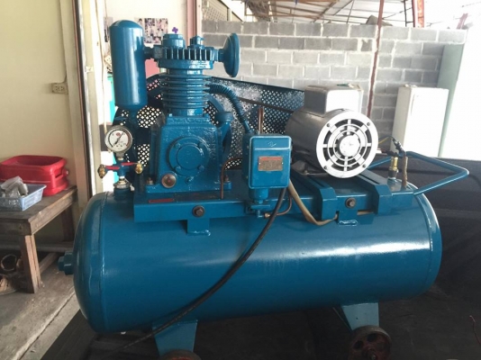 ขายแล้วครับ ปั๊มลม FUJI 1 หัว 2สูบ ถัง 75 L.มอเตอร์ 1HP ไฟยี่ปุ่น เปลี่ยนเป็นไฟบ้านแล้วครับ + 1500 บาท