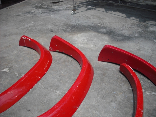 คิ้วล้อ IZUSU MU ของแท้นอก