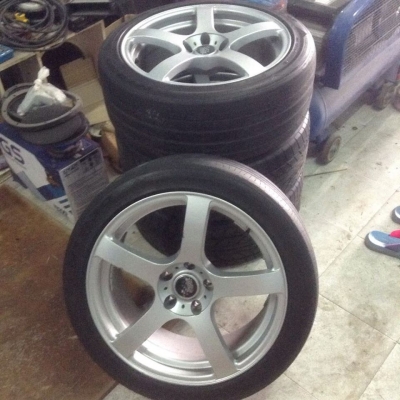 แม็กงานแท้ขอบ18 ยาง Nitto