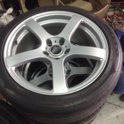 แม็กงานแท้ขอบ18 ยาง Nitto