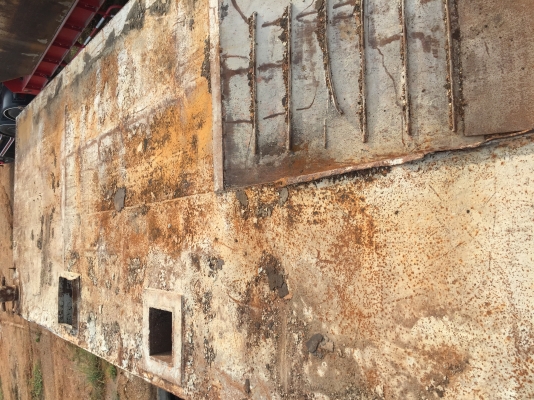 ขาย เรือโป๊ะ สำหรับรถแบ็คโฮ200 แบบแยก2ชิ้น ขาย เรือโป๊ะ สำหรับรถแบ็คโฮ200 แบบแยก2ชิ้น