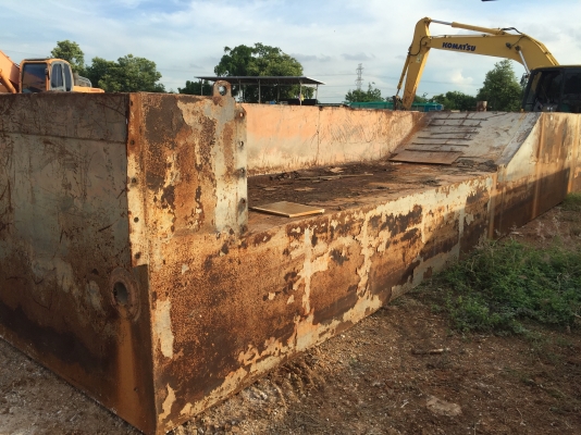 ขาย เรือโป๊ะ สำหรับรถแบ็คโฮ200 แบบแยก2ชิ้น ขาย เรือโป๊ะ สำหรับรถแบ็คโฮ200 แบบแยก2ชิ้น