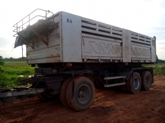 หางพ่วง3มิตรแท้ 3เพลา ปี50 (รถห้างแท้)  พร้อมใช้งาน  เล่มติดมือ...