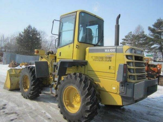 KOMATSU WA100-3 สภาพไร้ที่ติ เก่าญี่ปุ่น ราคาถูก พร้อมใช้งาน โทร.090-986-2521 อ๊อบ