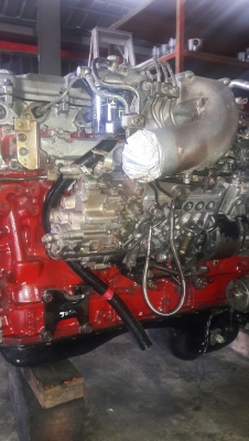 เครื่องยนต์ฮีโน่JO8C-TT=260แรงม้าเทอร์โบเครื่องสวยติดดี